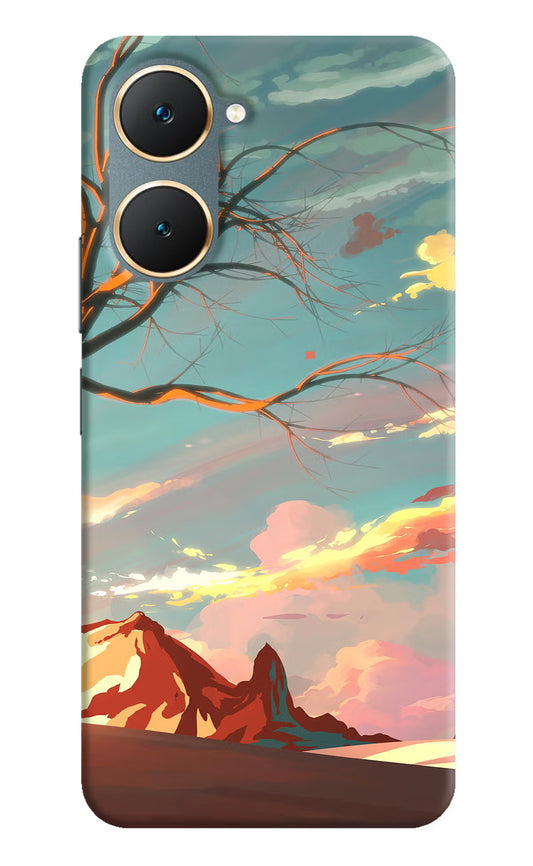 Scenery Vivo Y18/Y18e Hard Case Back Cover by Casekaro