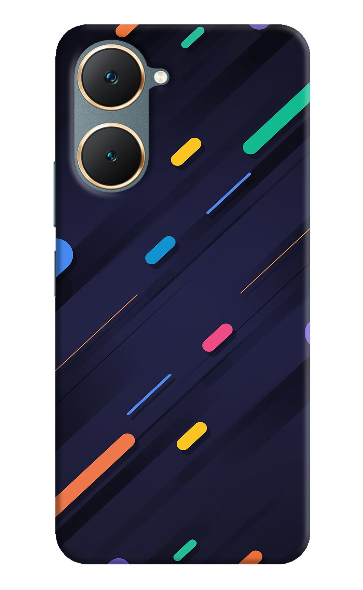 Abstract Design Vivo Y18/Y18e Back Cover