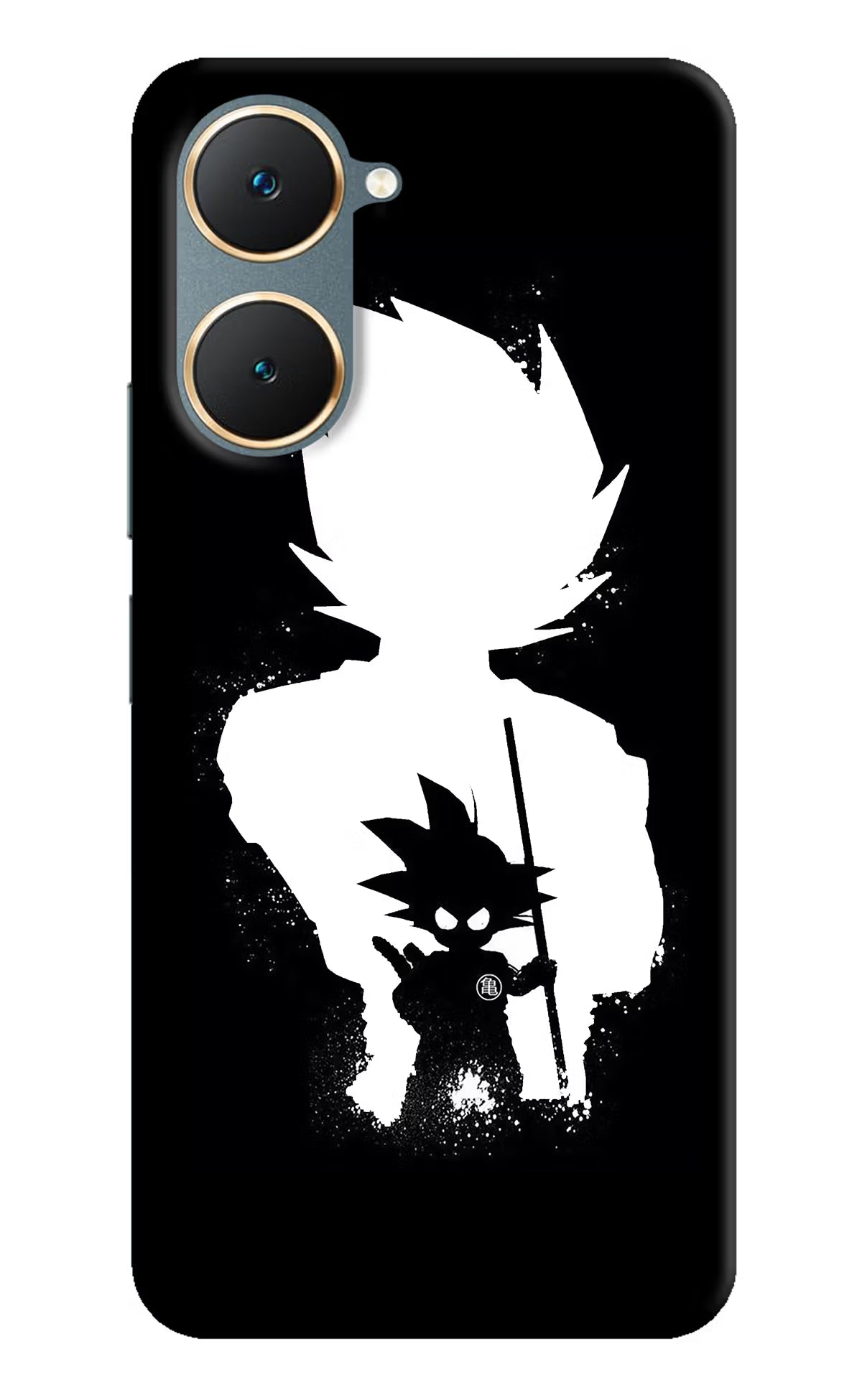 Goku Shadow Vivo Y18/Y18e Hard Case Back Cover by Casekaro