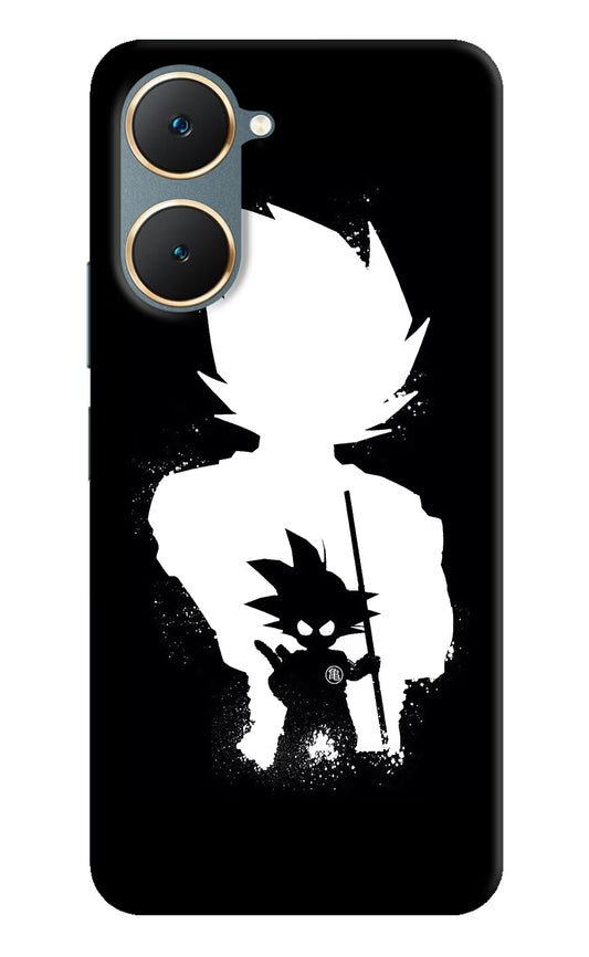 Goku Shadow Vivo Y18/Y18e Hard Case Back Cover by Casekaro