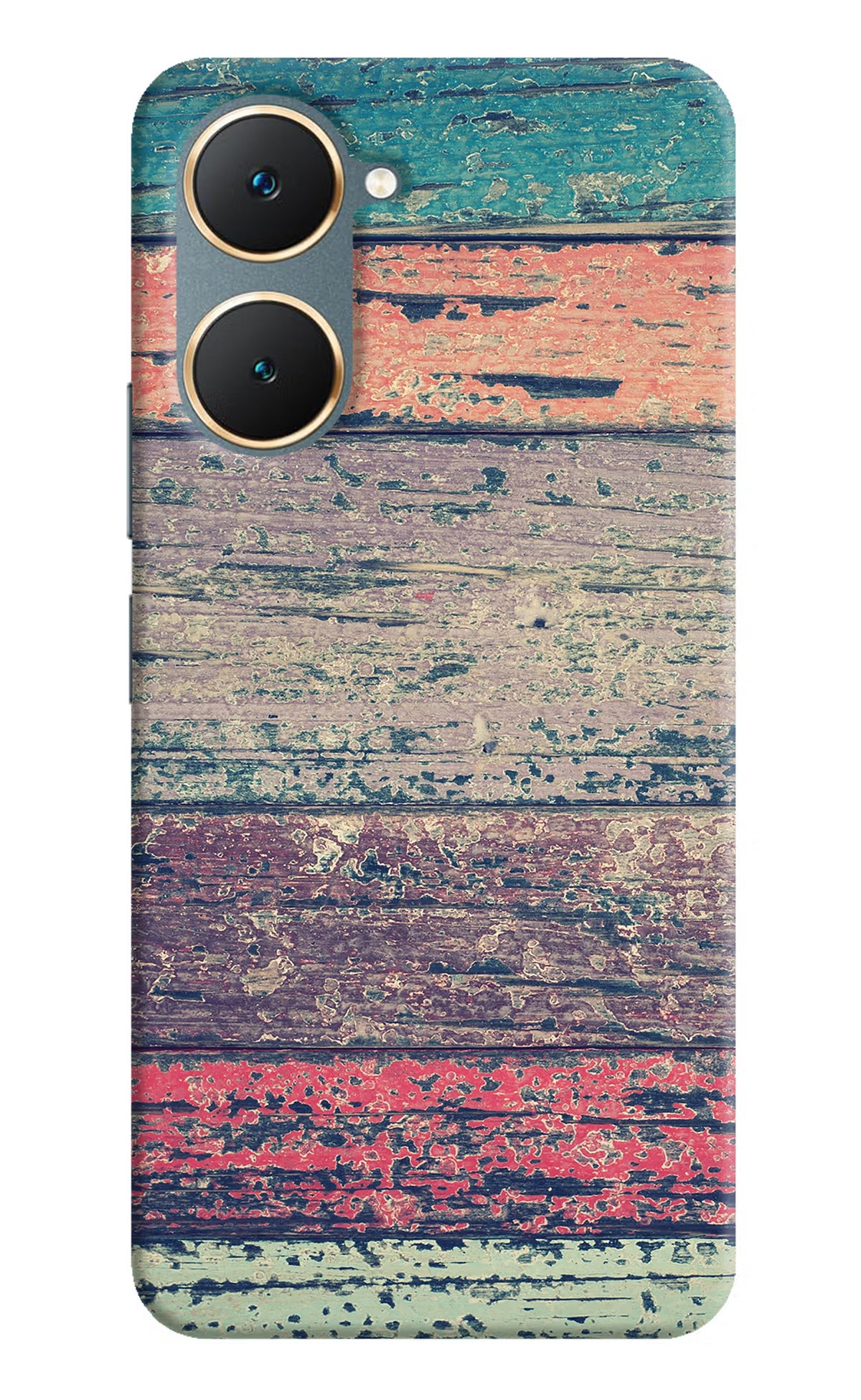 Colourful Wall Vivo Y18/Y18e Hard Case Back Cover by Casekaro