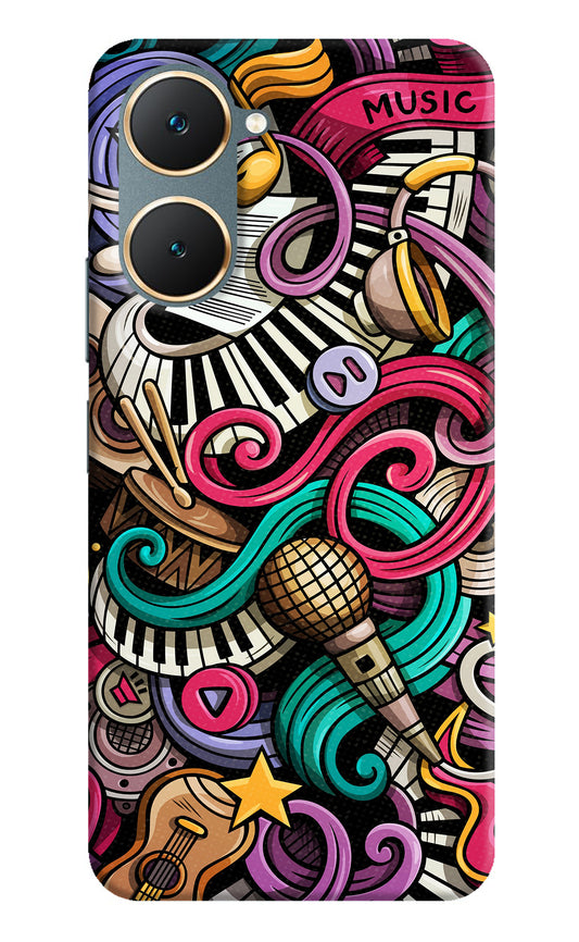 Music Abstract Vivo Y18/Y18e Back Cover