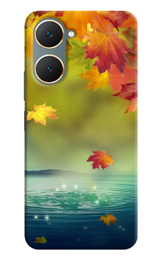 Flowers Vivo Y18/Y18e Hard Case Back Cover by Casekaro
