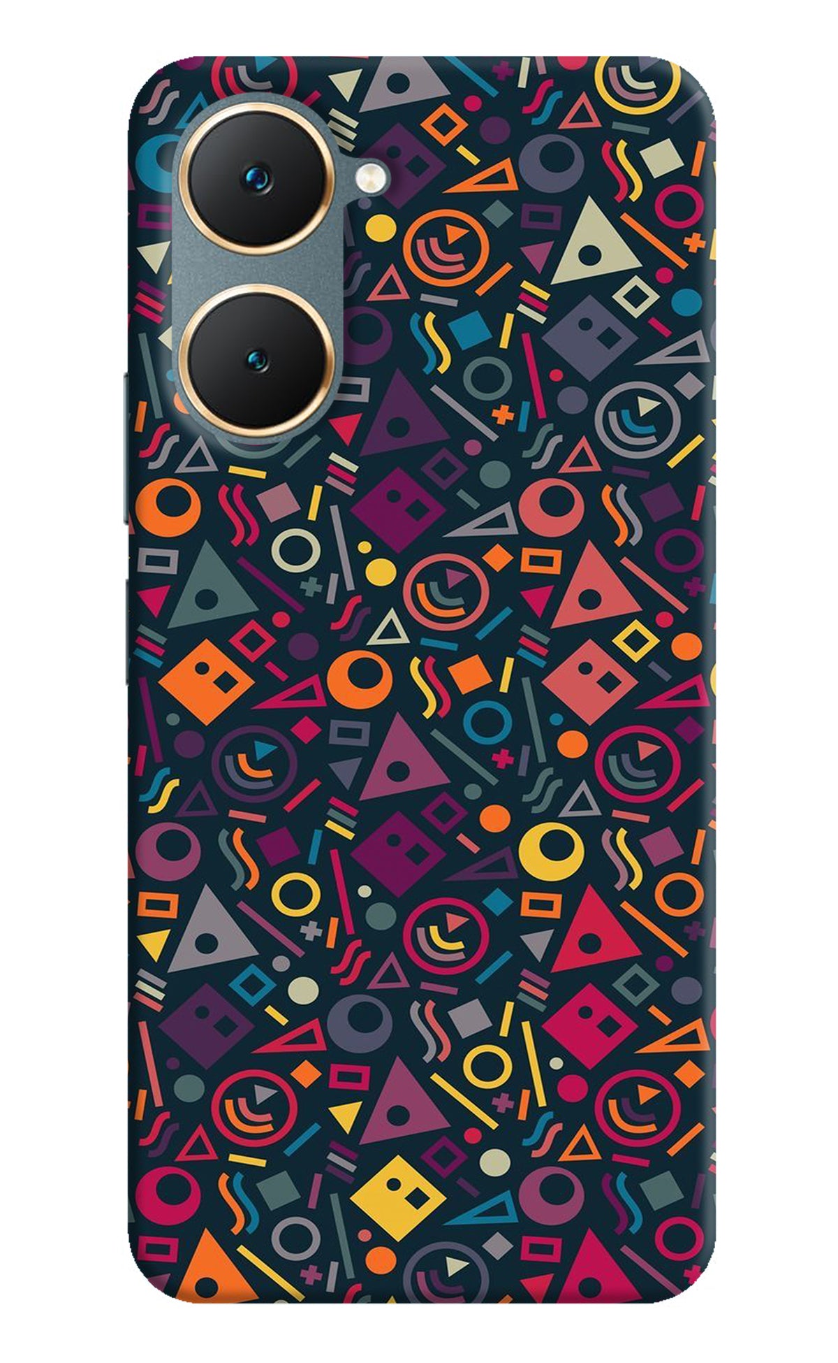 Geometric Abstract Vivo Y18/Y18e Back Cover