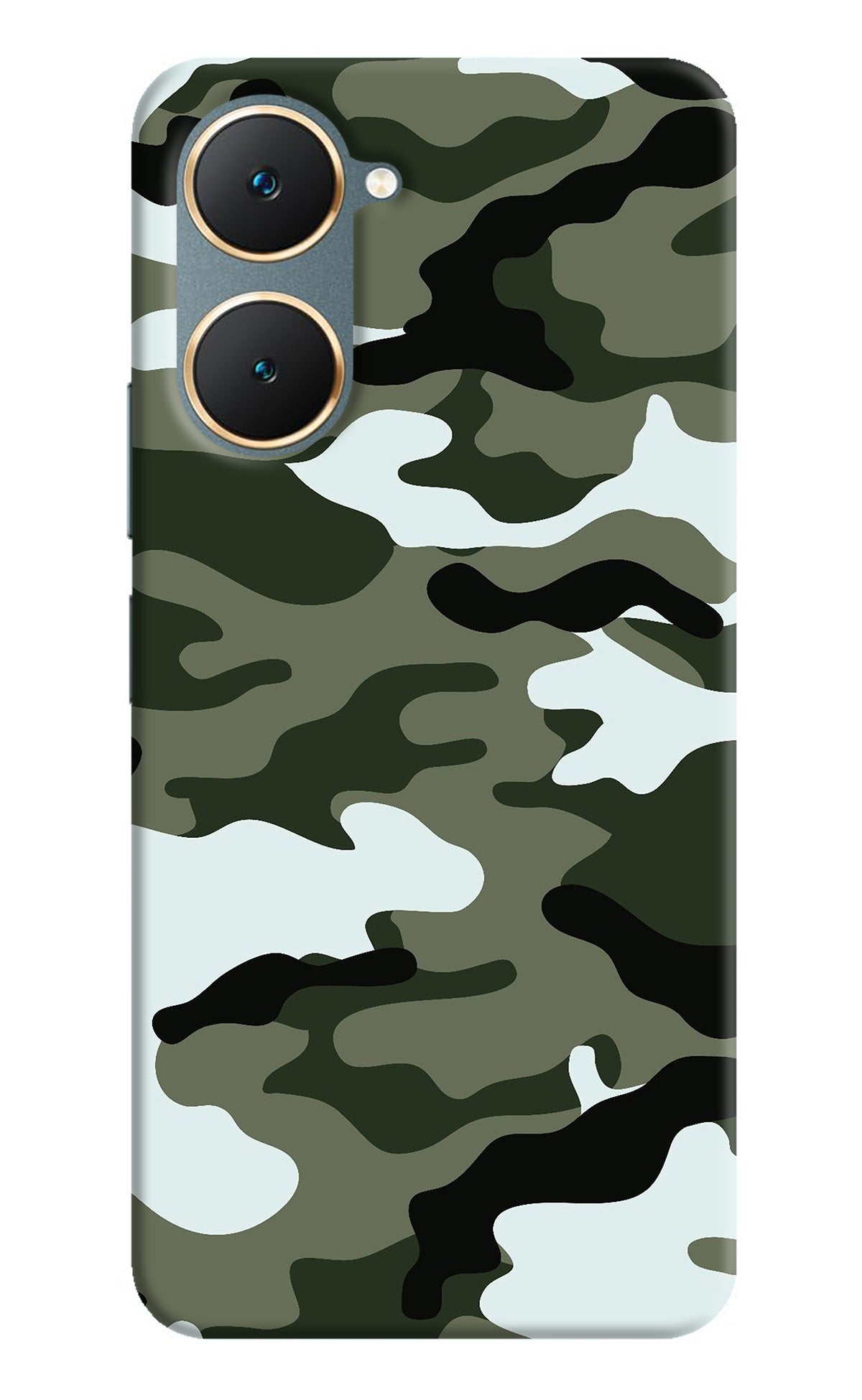 Camouflage Vivo Y18/Y18e Back Cover