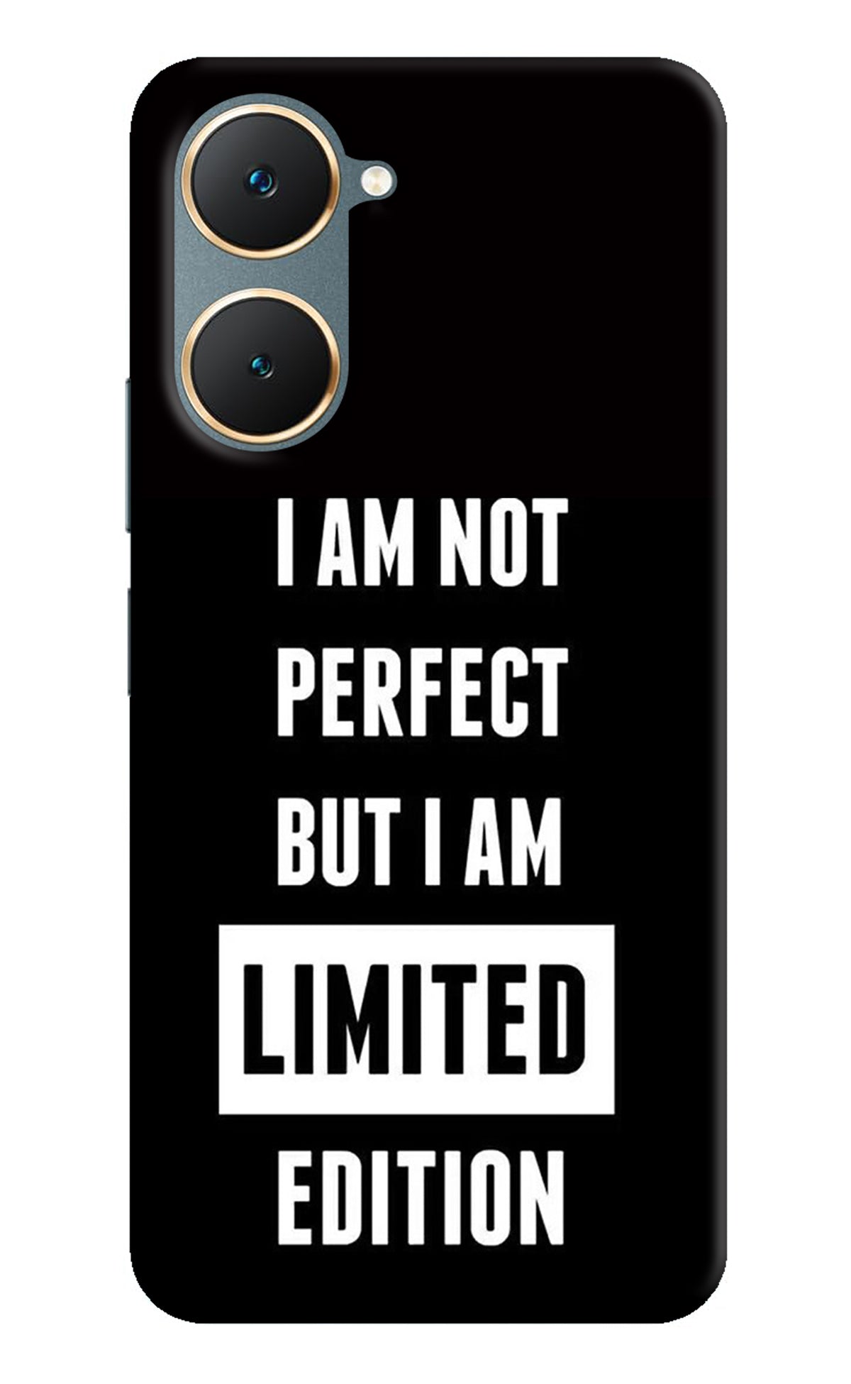 I Am Not Perfect But I Am Limited Edition Vivo Y18/Y18e Back Cover