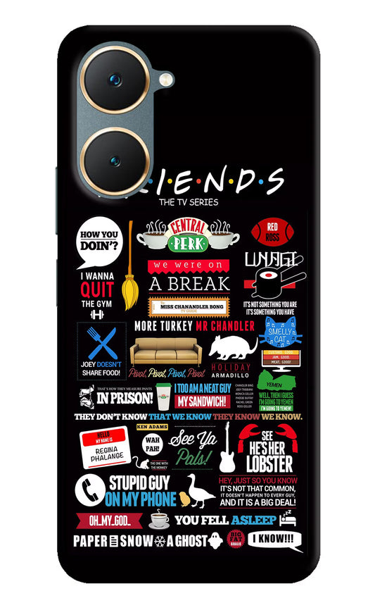 FRIENDS Vivo Y18/Y18e Hard Case Back Cover by Casekaro