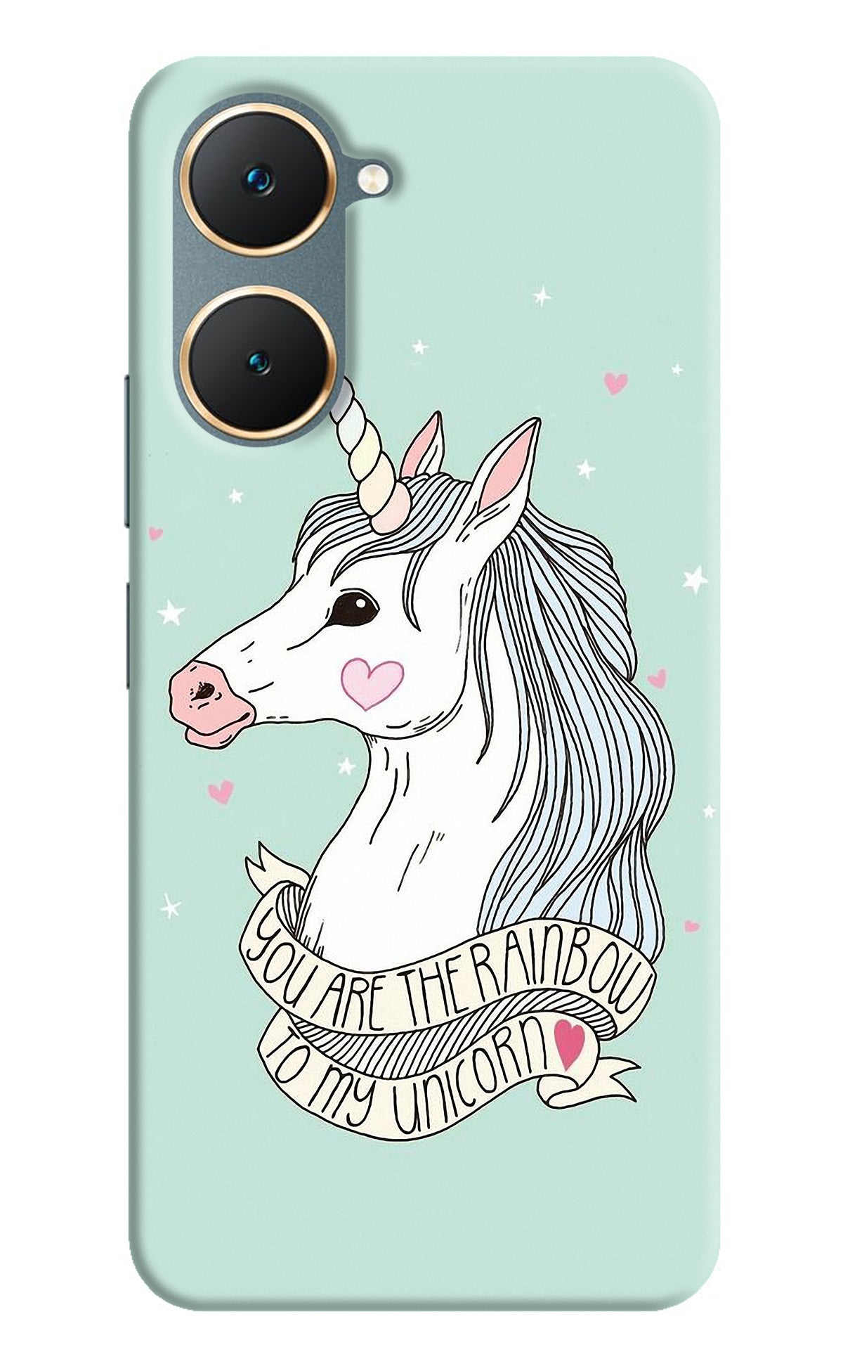 Unicorn Wallpaper Vivo Y18/Y18e Back Cover