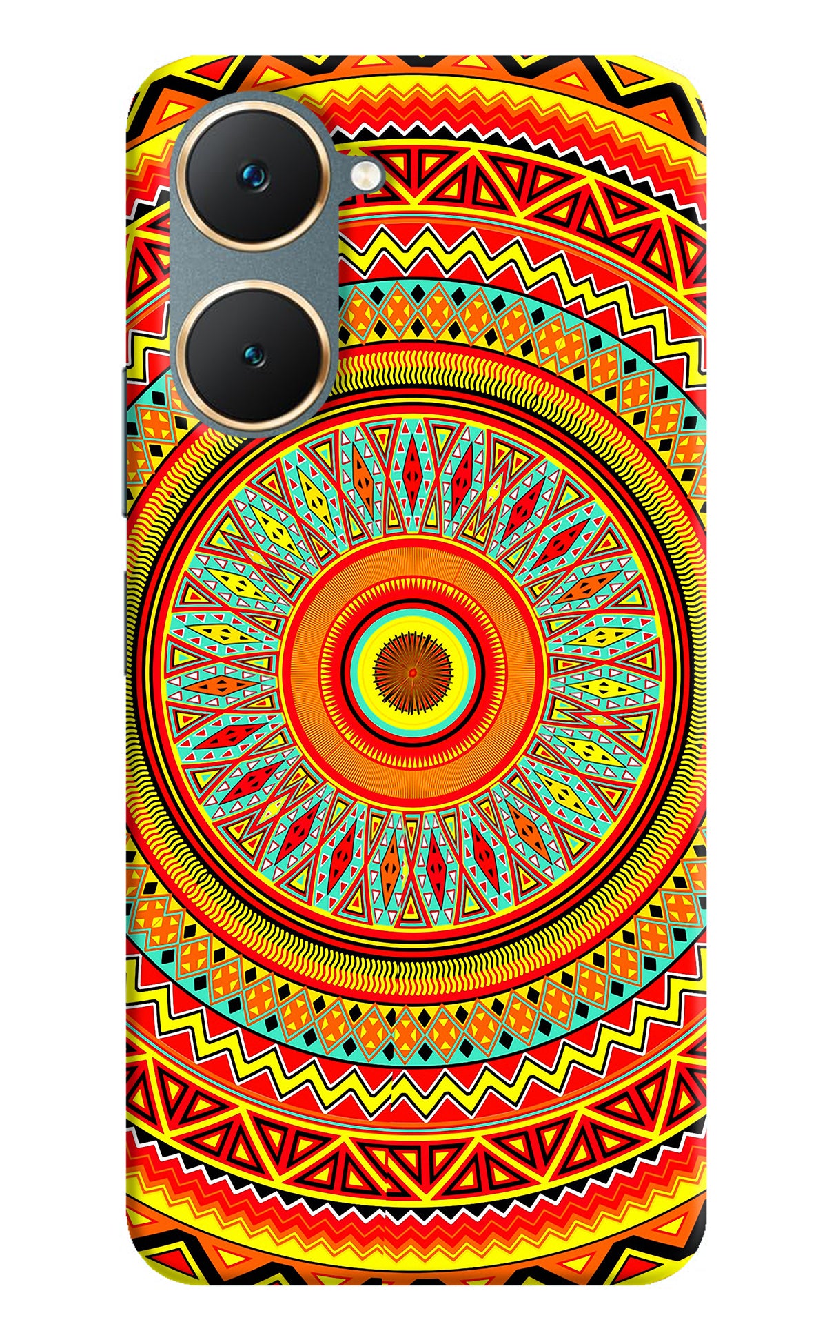 Mandala Pattern Vivo Y18/Y18e Back Cover