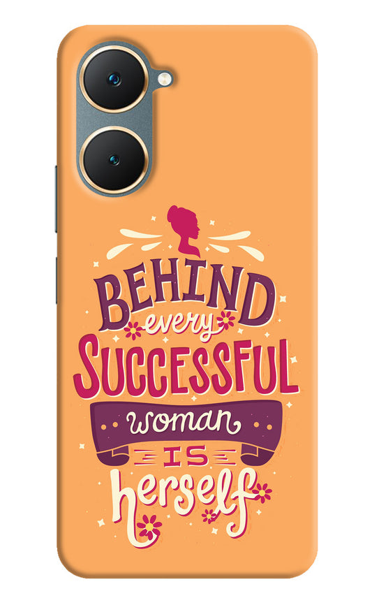 Behind Every Successful Woman There Is Herself Vivo Y18/Y18e Back Cover
