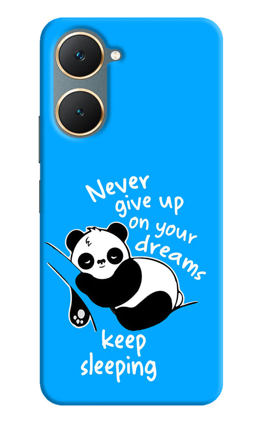 Keep Sleeping Vivo Y18/Y18e Hard Case Back Cover by Casekaro