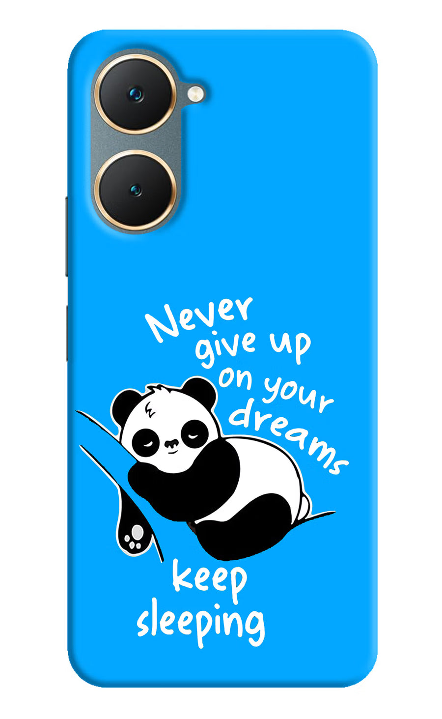 Keep Sleeping Vivo Y18/Y18e Back Cover, Hard case