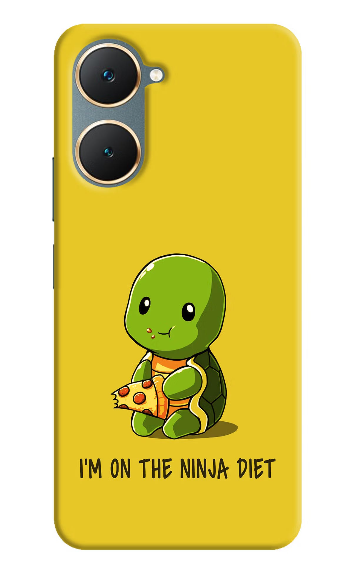 I'm on Ninja Diet Vivo Y18/Y18e Hard Case Back Cover by Casekaro