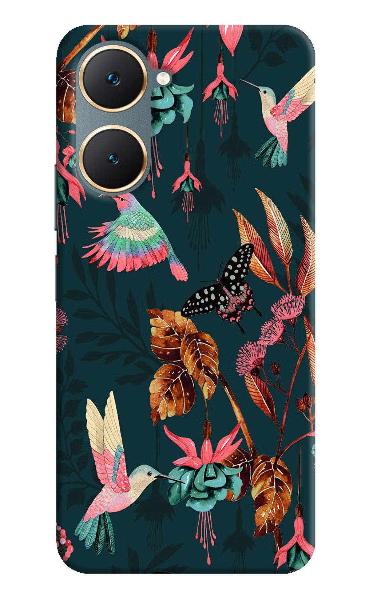 Birds Vivo Y18/Y18e Hard Case Back Cover by Casekaro