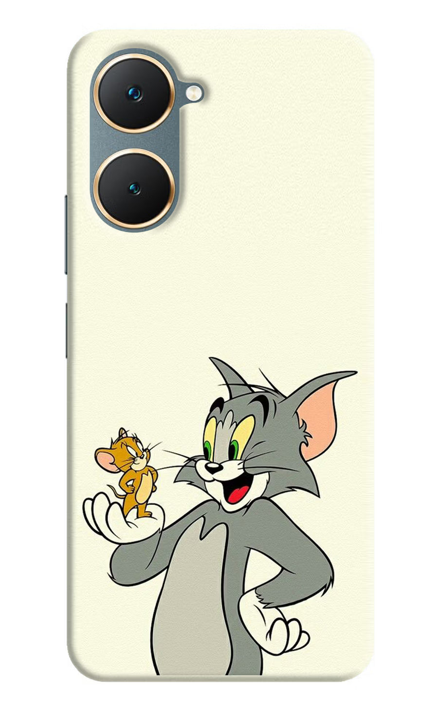 Tom & Jerry Vivo Y18/Y18e Back Cover, Hard case