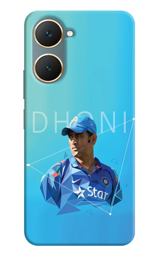 Dhoni Artwork Vivo Y18/Y18e Hard Case Back Cover by Casekaro