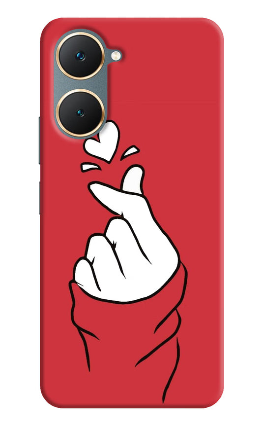 Korean Love Sign Vivo Y18/Y18e Hard Case Back Cover by Casekaro