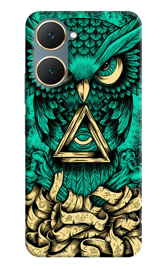 Green Owl Vivo Y18/Y18e Hard Case Back Cover by Casekaro