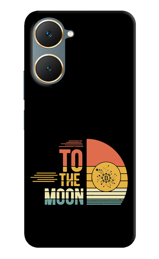 To the Moon Vivo Y18/Y18e Hard Case Back Cover by Casekaro