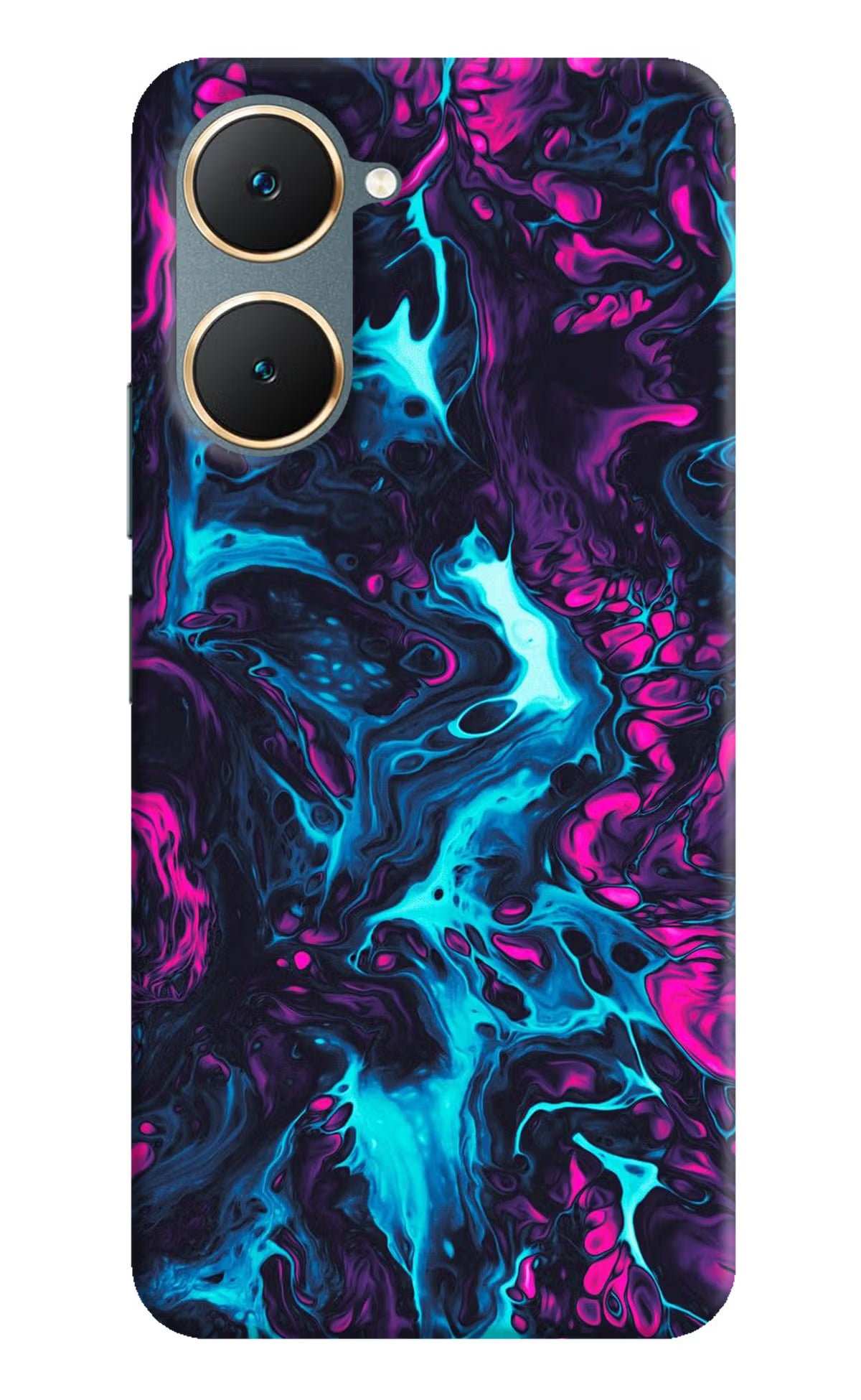 Abstract Vivo Y18/Y18e Hard Case Back Cover by Casekaro