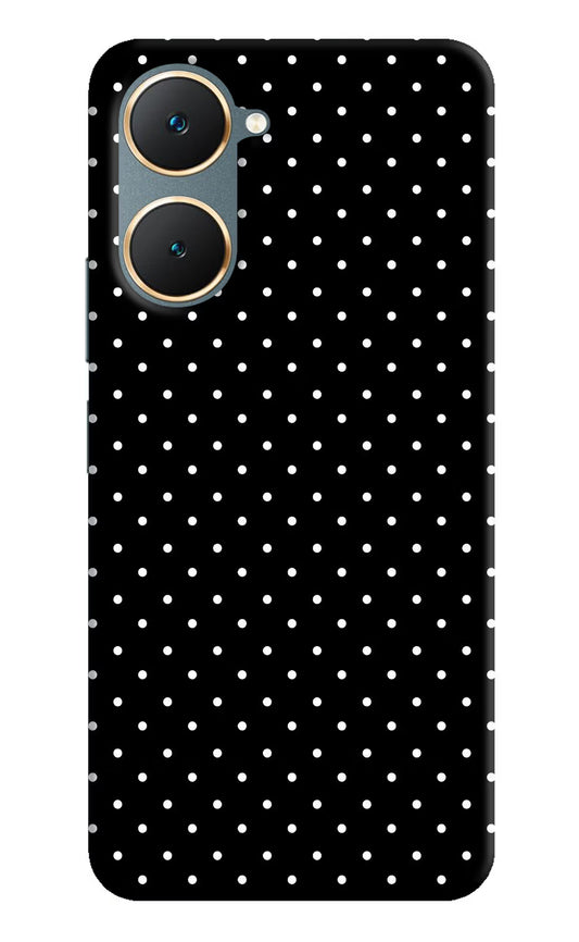 White Dots Vivo Y18/Y18e Hard Case Back Cover by Casekaro