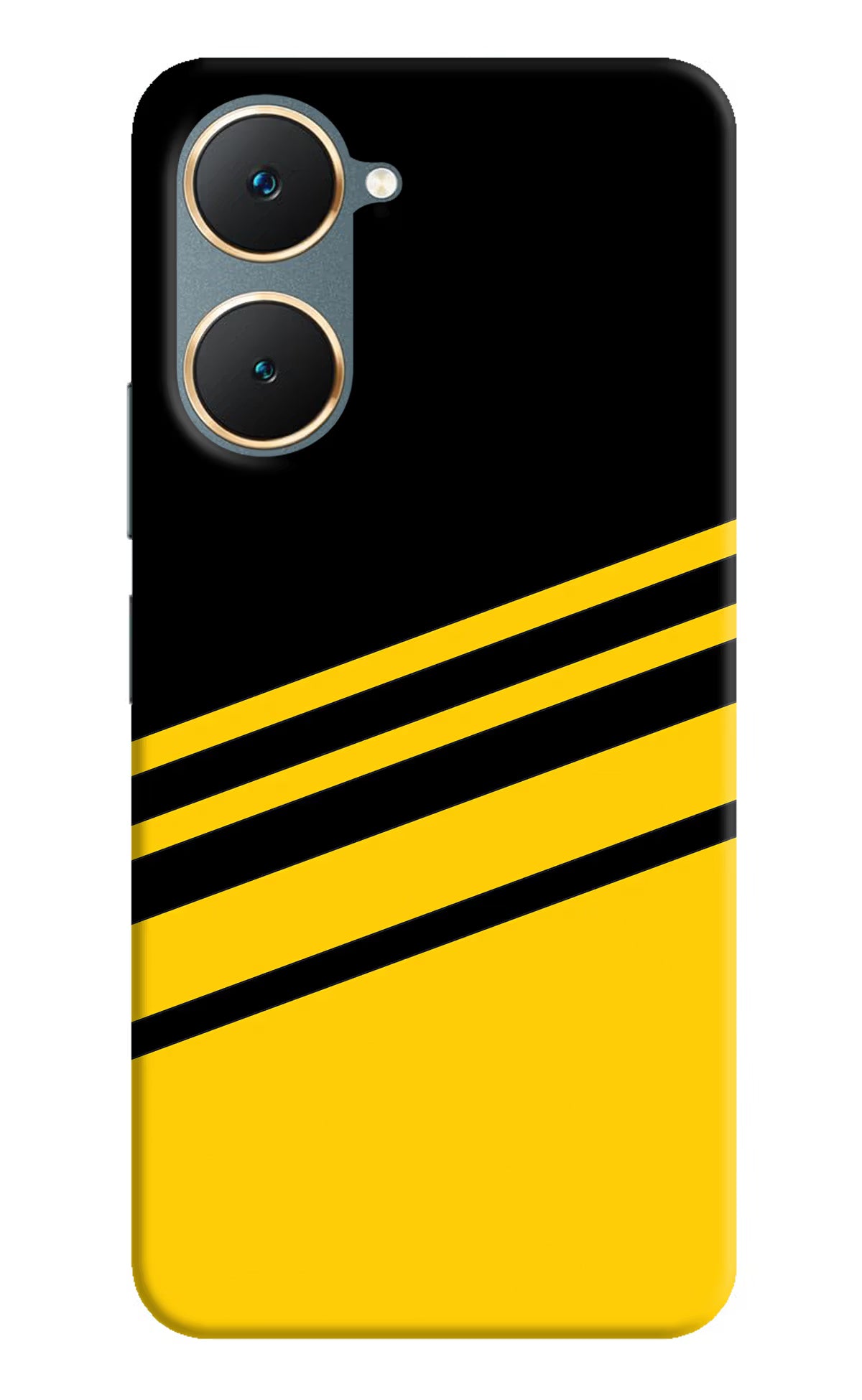 Yellow Shades Vivo Y18/Y18e Hard Case Back Cover by Casekaro