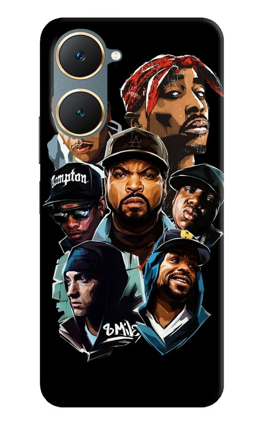 Rappers Vivo Y18/Y18e Hard Case Back Cover by Casekaro