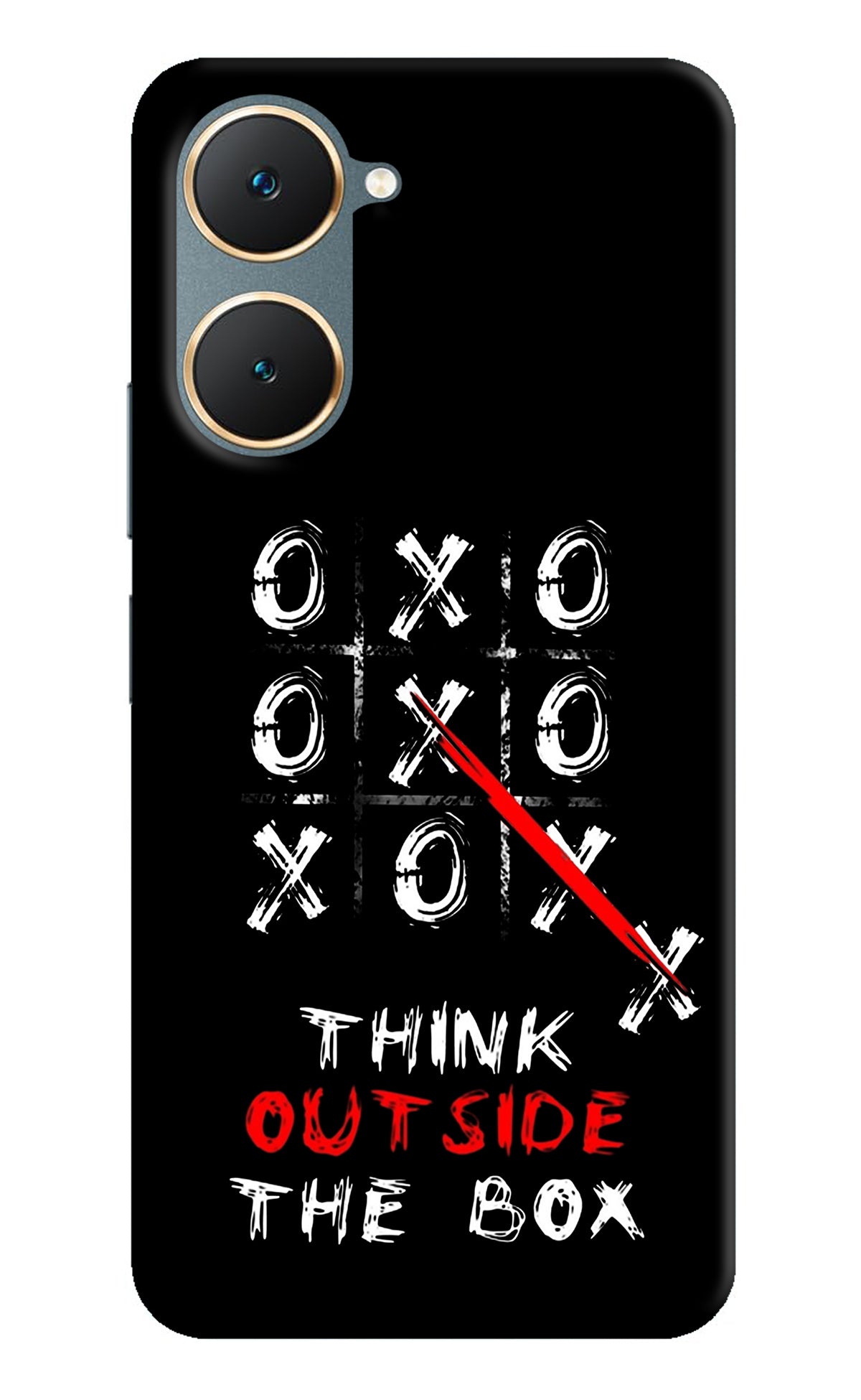 Think out of the BOX Vivo Y18/Y18e Back Cover