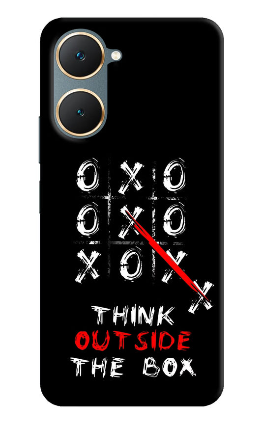 Think out of the BOX Vivo Y18/Y18e Hard Case Back Cover by Casekaro