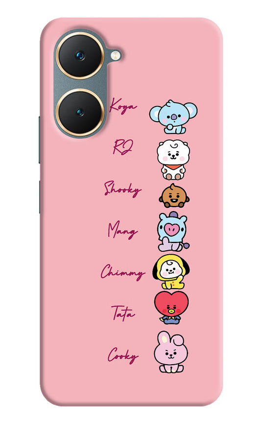 BTS names Vivo Y18/Y18e Hard Case Back Cover by Casekaro