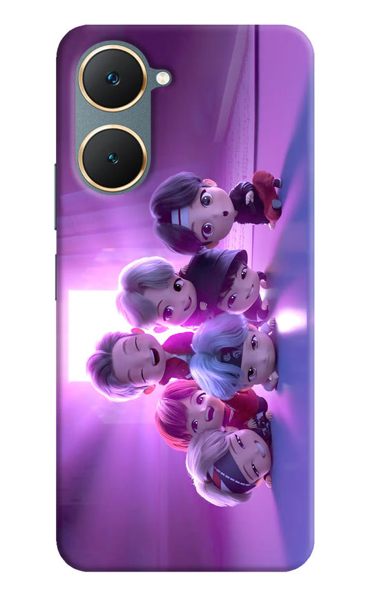 BTS Chibi Vivo Y18/Y18e Hard Case Back Cover by Casekaro