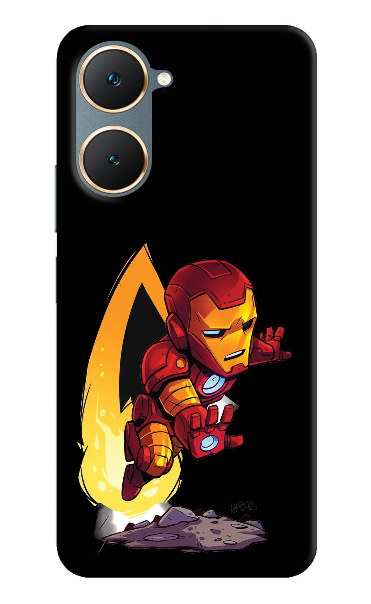 IronMan Vivo Y18/Y18e Hard Case Back Cover by Casekaro