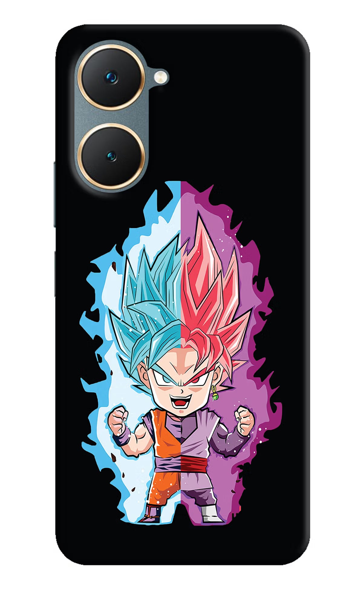 Chota Goku Vivo Y18/Y18e Hard Case Back Cover by Casekaro