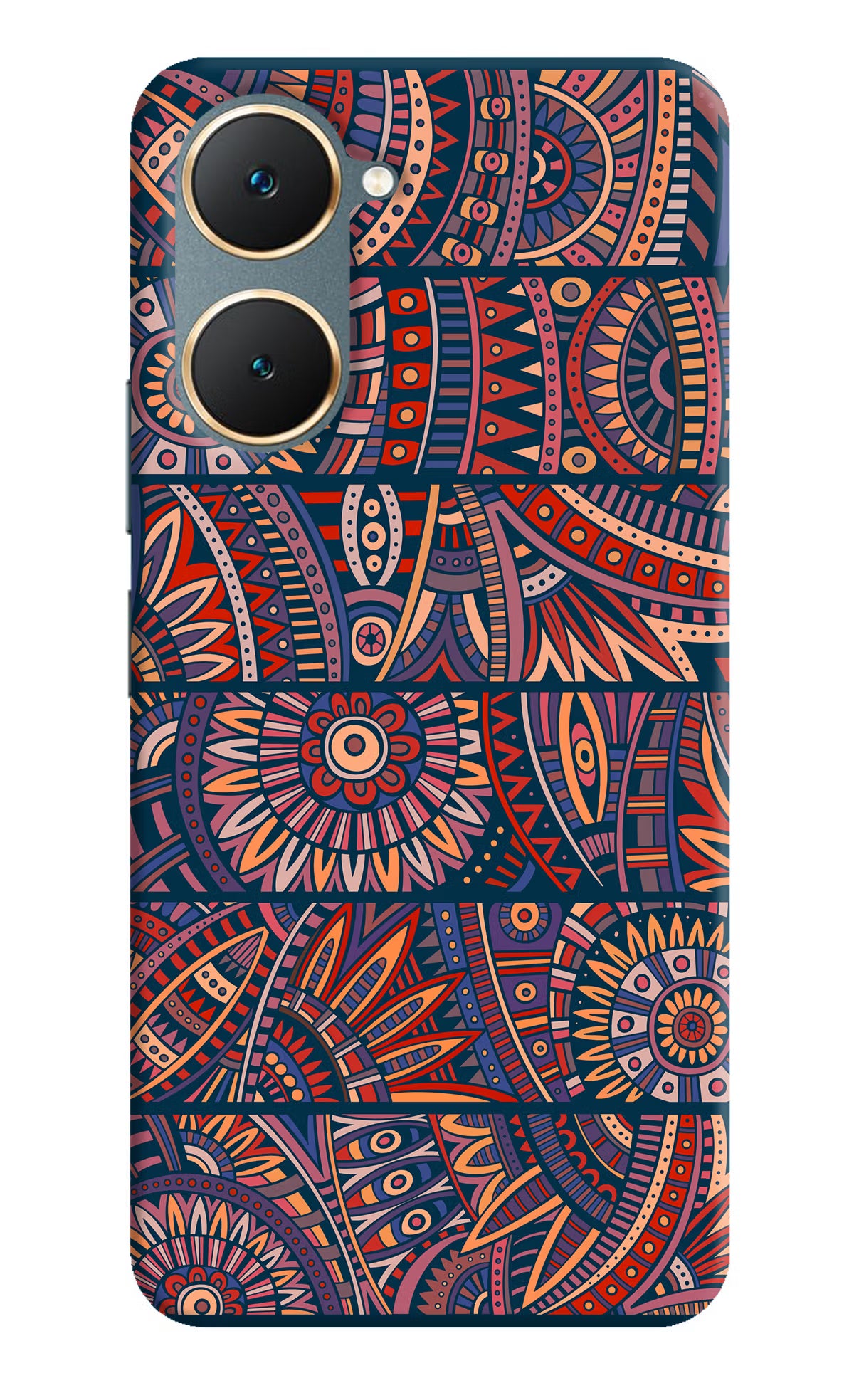 African Culture Design Vivo Y18/Y18e Hard Case Back Cover by Casekaro