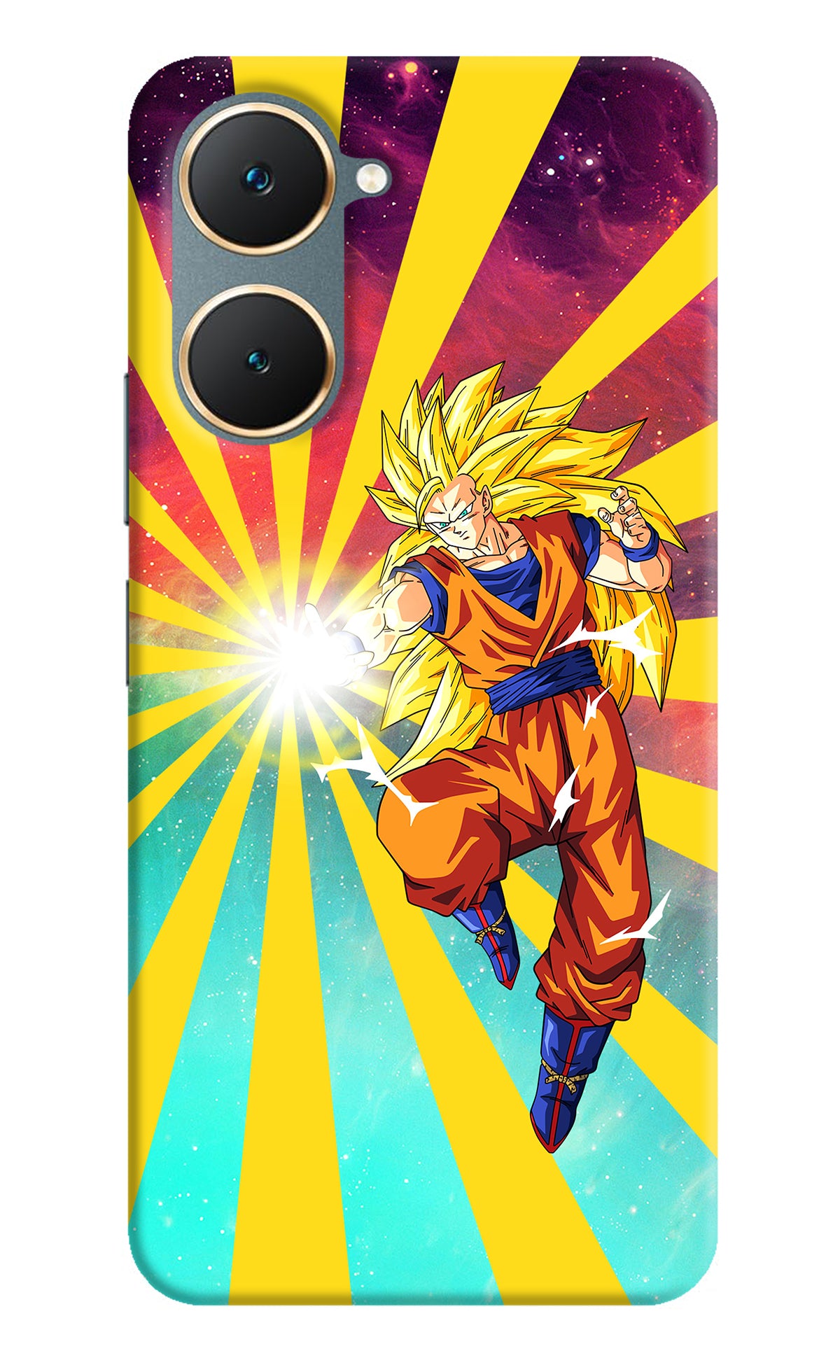 Goku Super Saiyan Vivo Y18/Y18e Back Cover