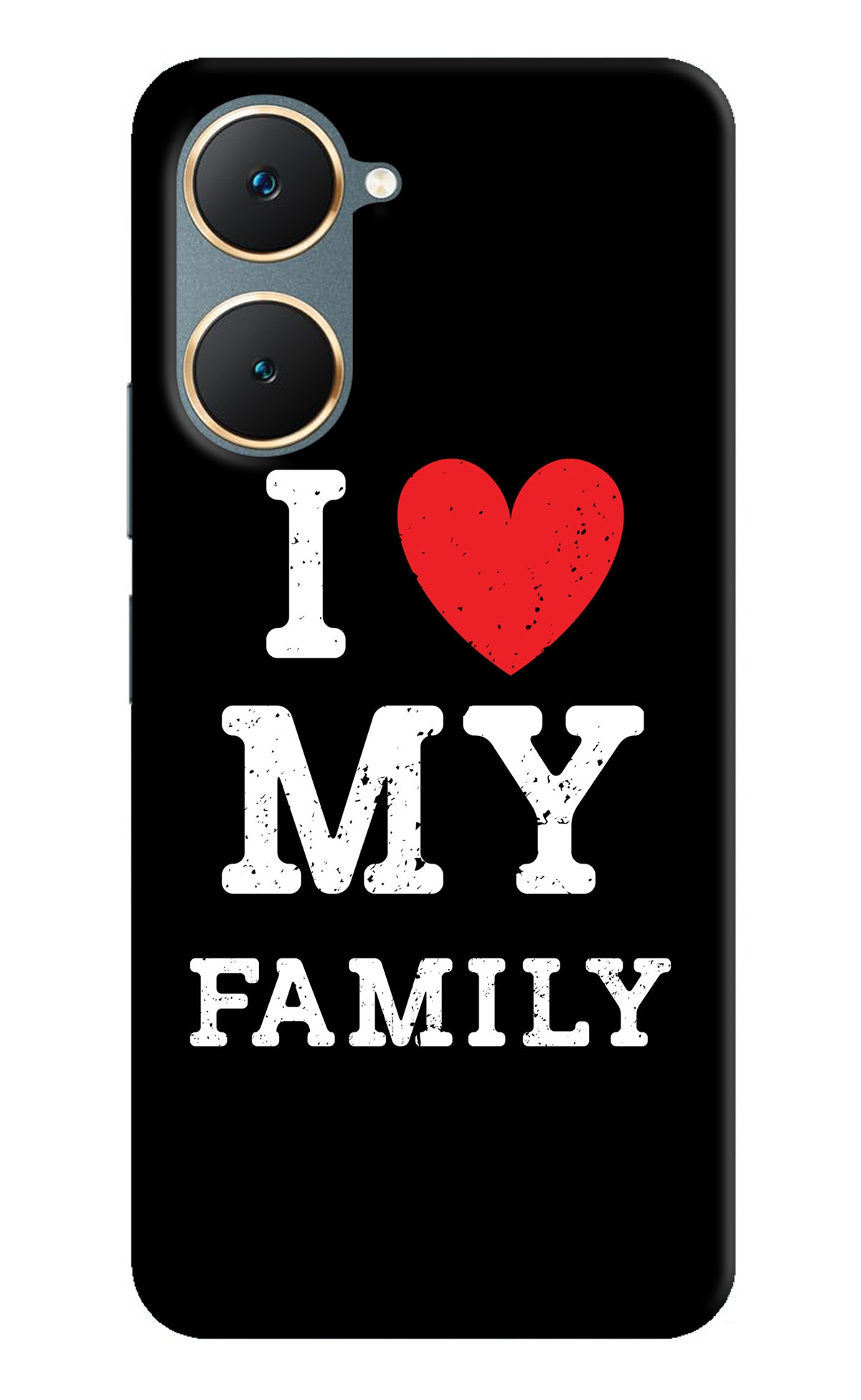 I Love My Family Vivo Y18/Y18e Back Cover