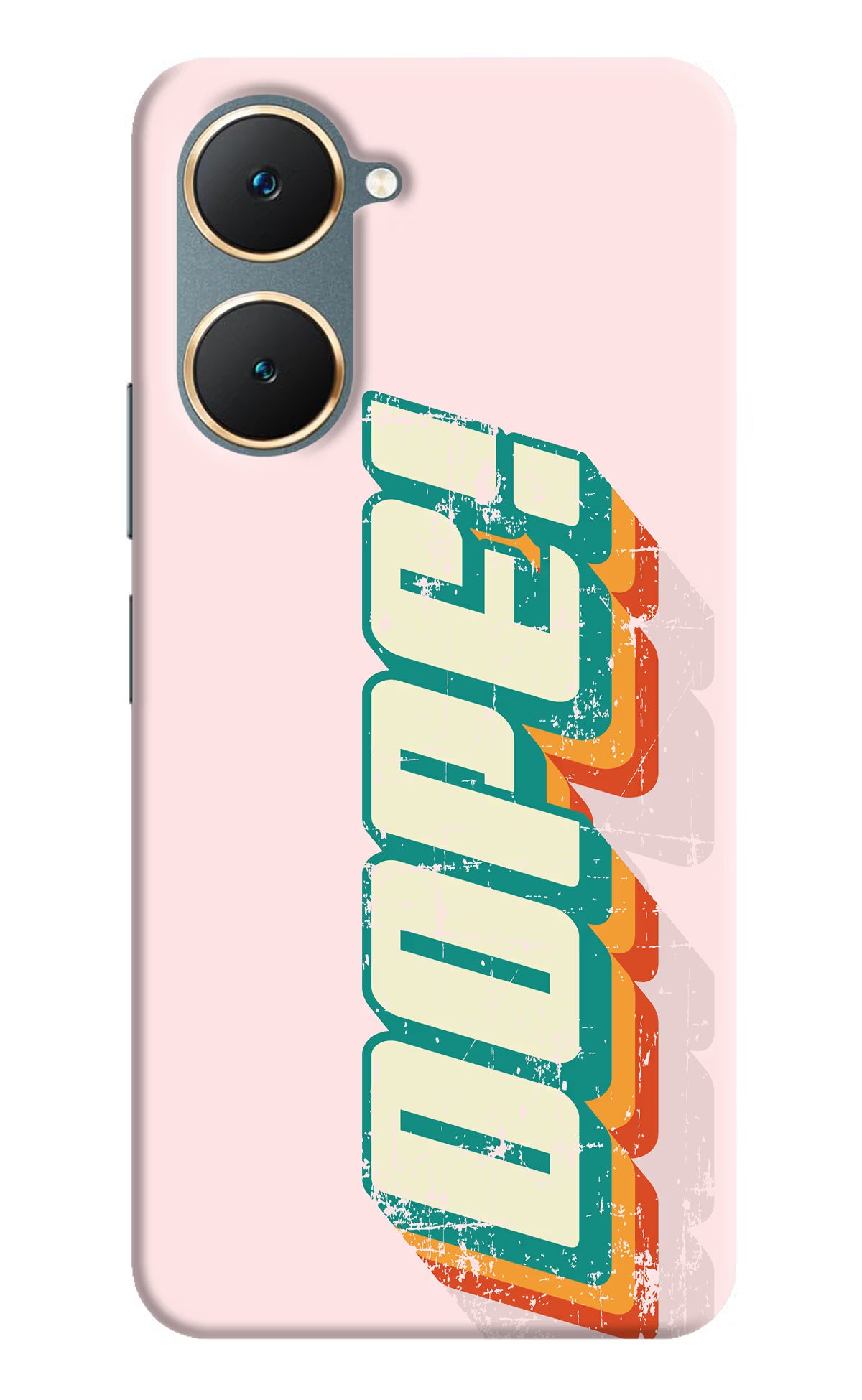 Dope Vivo Y18/Y18e Hard Case Back Cover by Casekaro