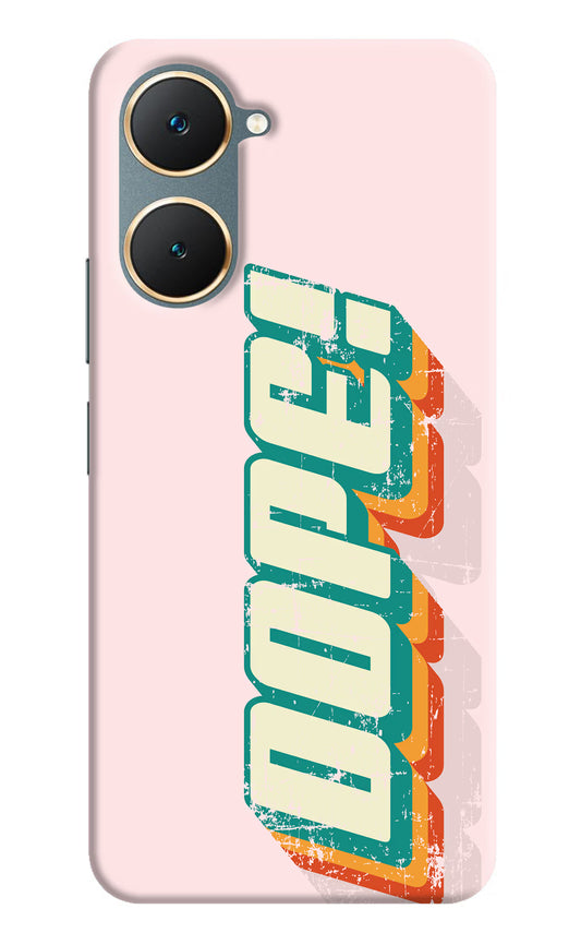 Dope Vivo Y18/Y18e Hard Case Back Cover by Casekaro