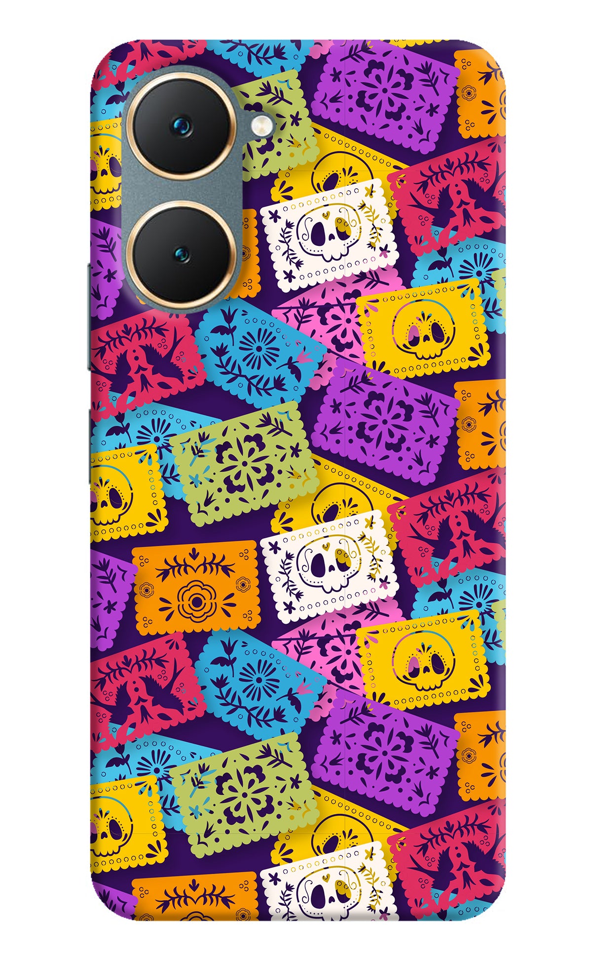 Mexican Pattern Vivo Y18/Y18e Back Cover