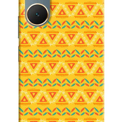 Tribal Pattern Vivo Y18/Y18e Hard Case Back Cover by Casekaro