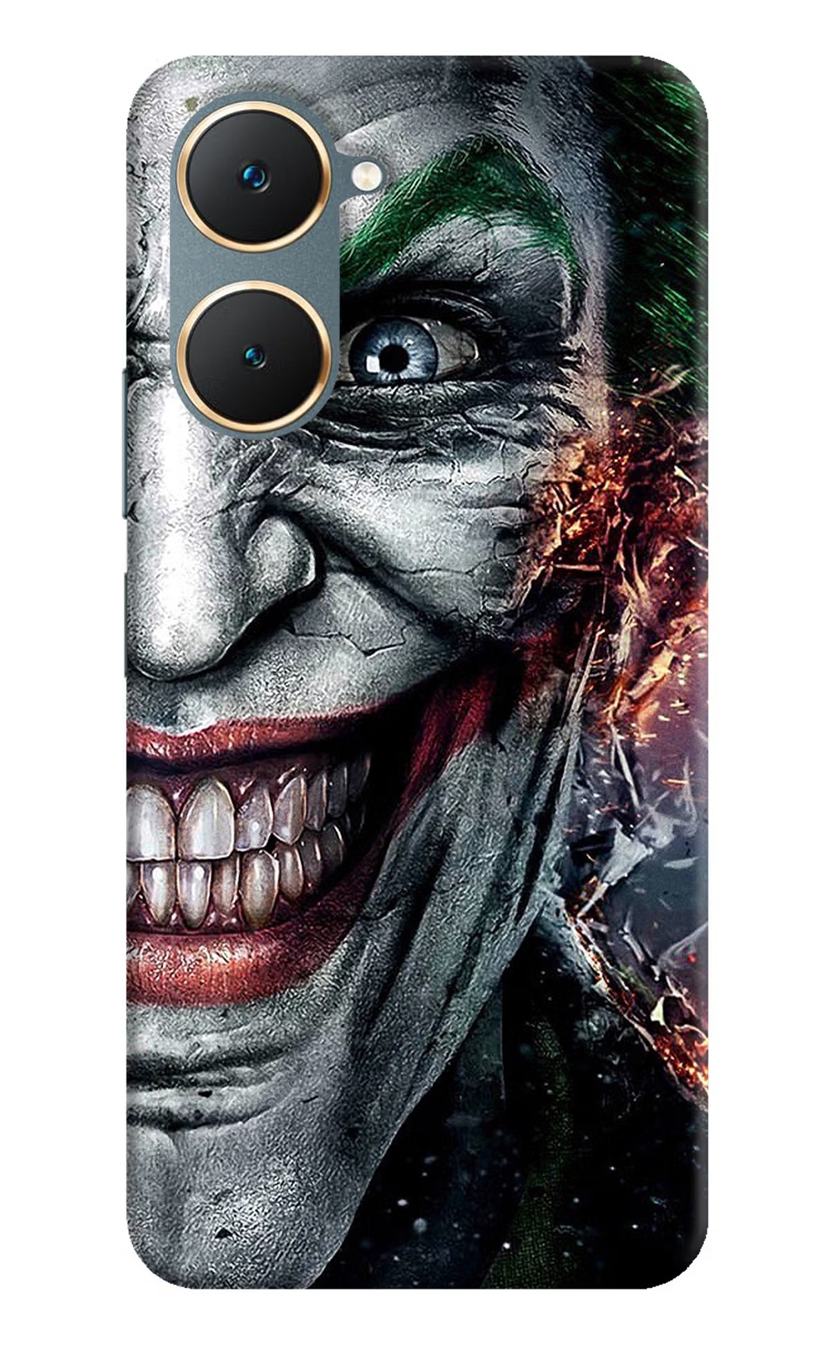 Joker Cam Vivo Y18/Y18e Hard Case Back Cover by Casekaro