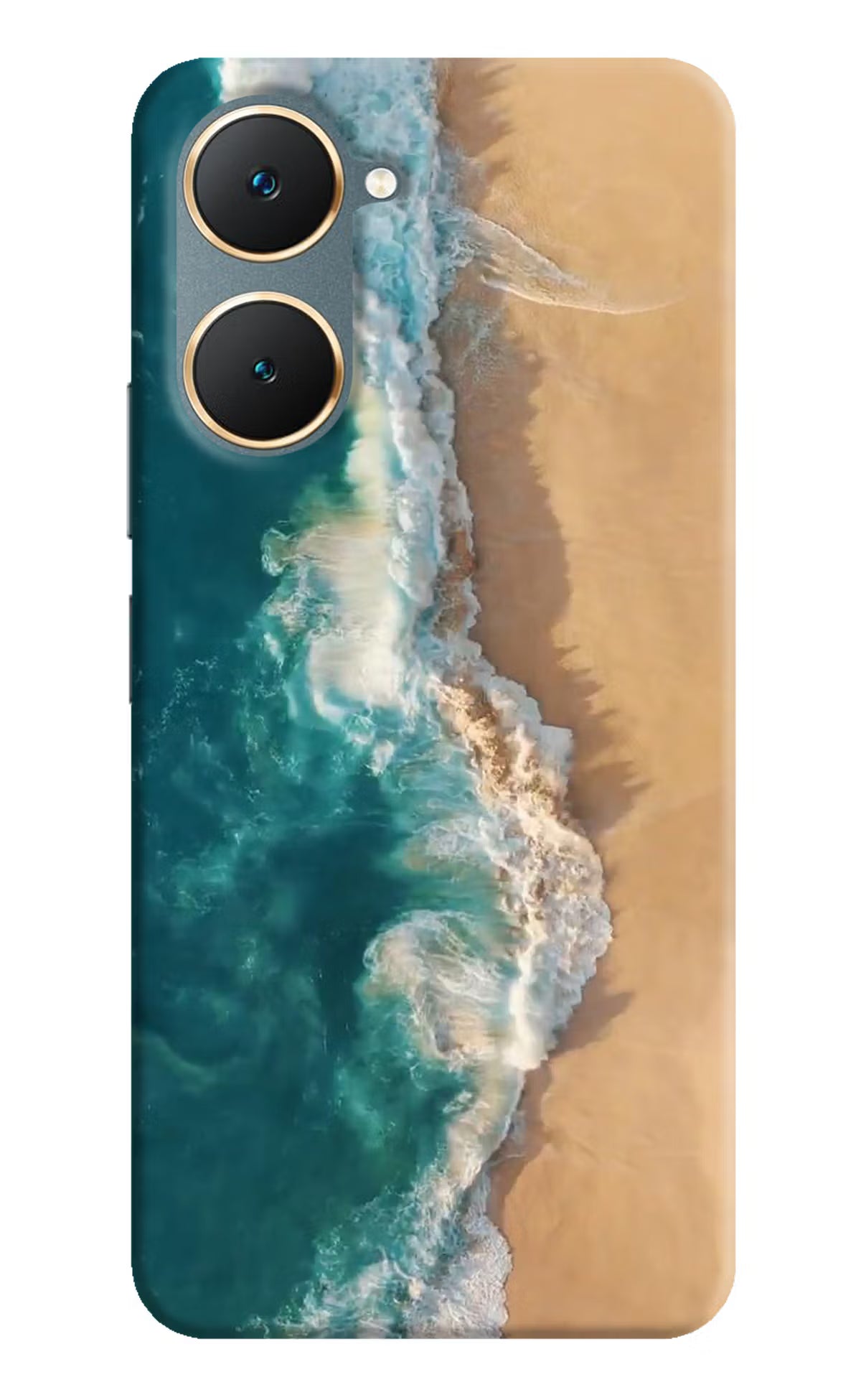 Ocean Beach Vivo Y18/Y18e Hard Case Back Cover by Casekaro