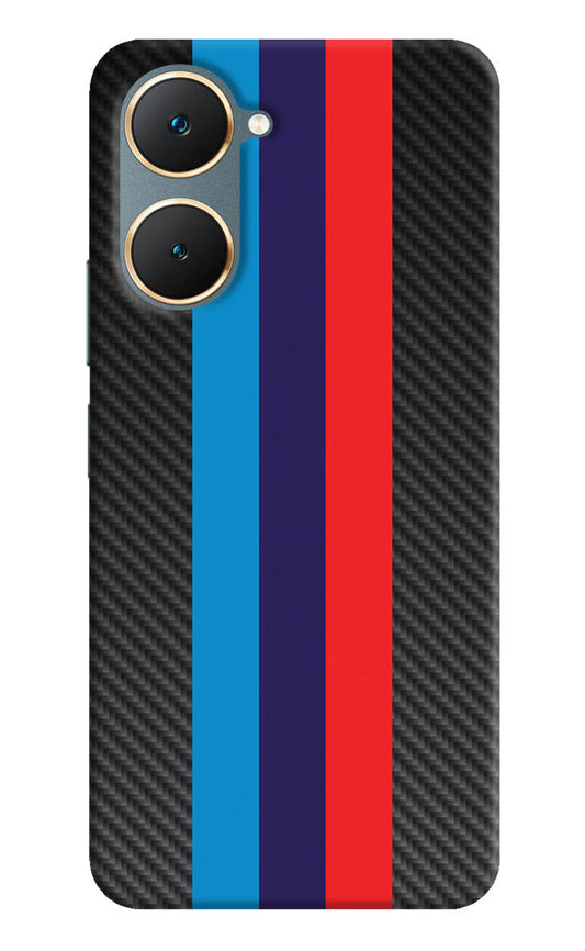 BMW Stripes Pattern Vivo Y18/Y18e Hard Case Back Cover by Casekaro