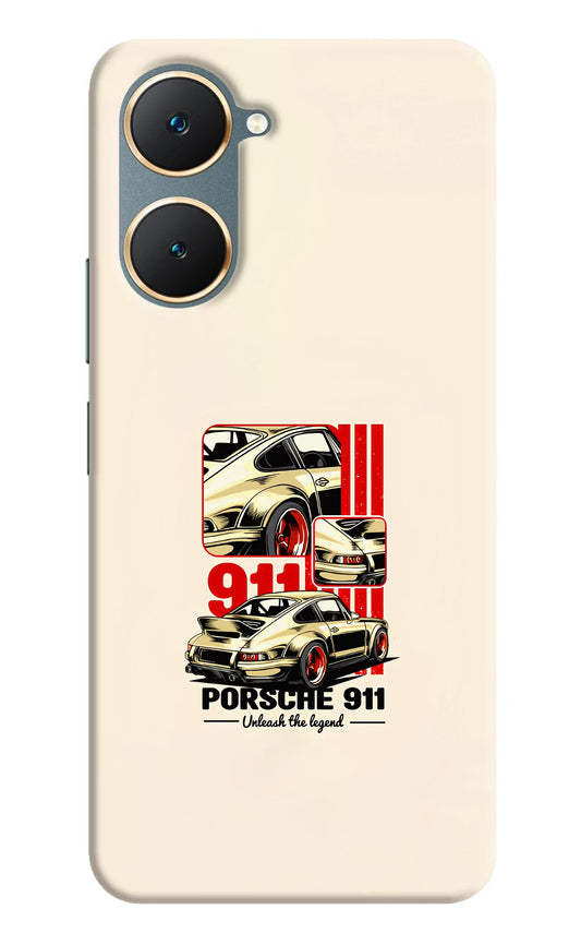 Classic Porsche 911 Vivo Y18/Y18e Hard Case Back Cover by Casekaro