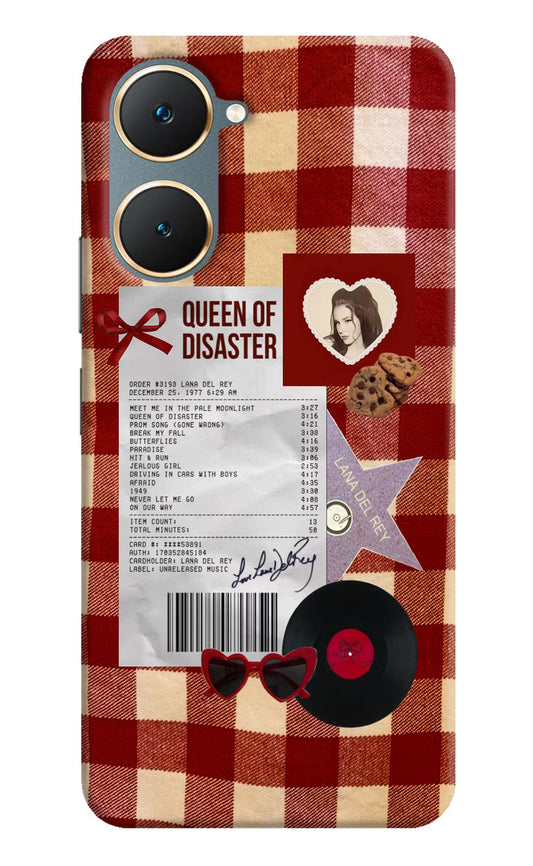 Queen of Disaster Vivo Y18/Y18e Hard Case Back Cover by Casekaro