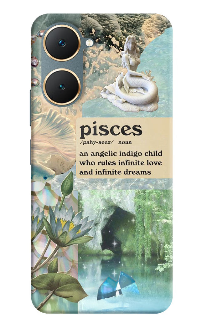 Pisces Zodiac Vivo Y18/Y18e Hard Case Back Cover by Casekaro