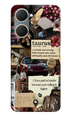 Taurus Zodiac Vivo Y18/Y18e Hard Case Back Cover by Casekaro