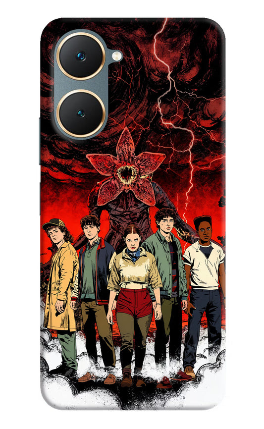 Ordinary Things Characters Vivo Y18/Y18e Hard Case Back Cover by Casekaro