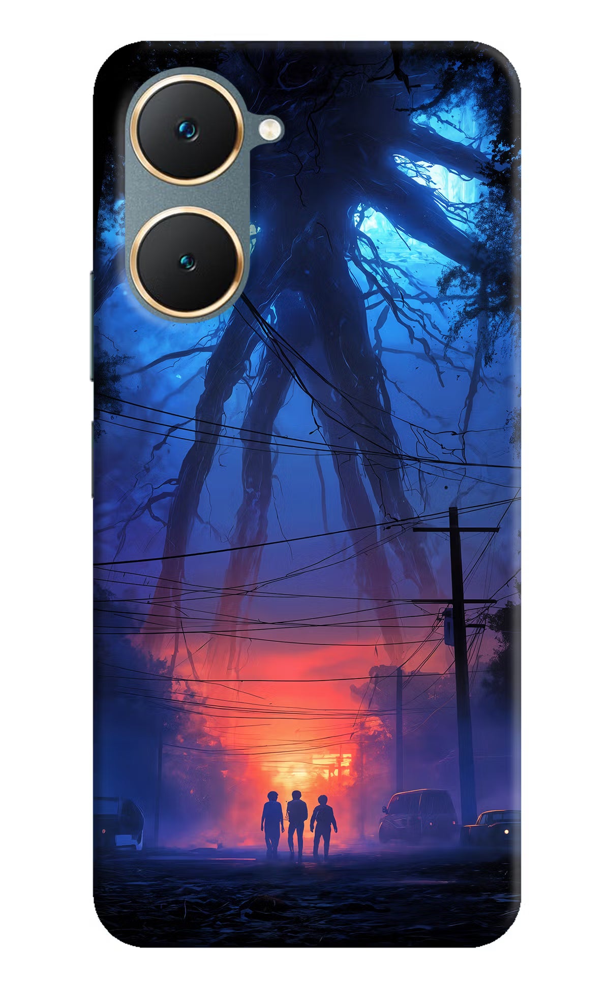 Ordinary Things Shadow Vivo Y18/Y18e Hard Case Back Cover by Casekaro