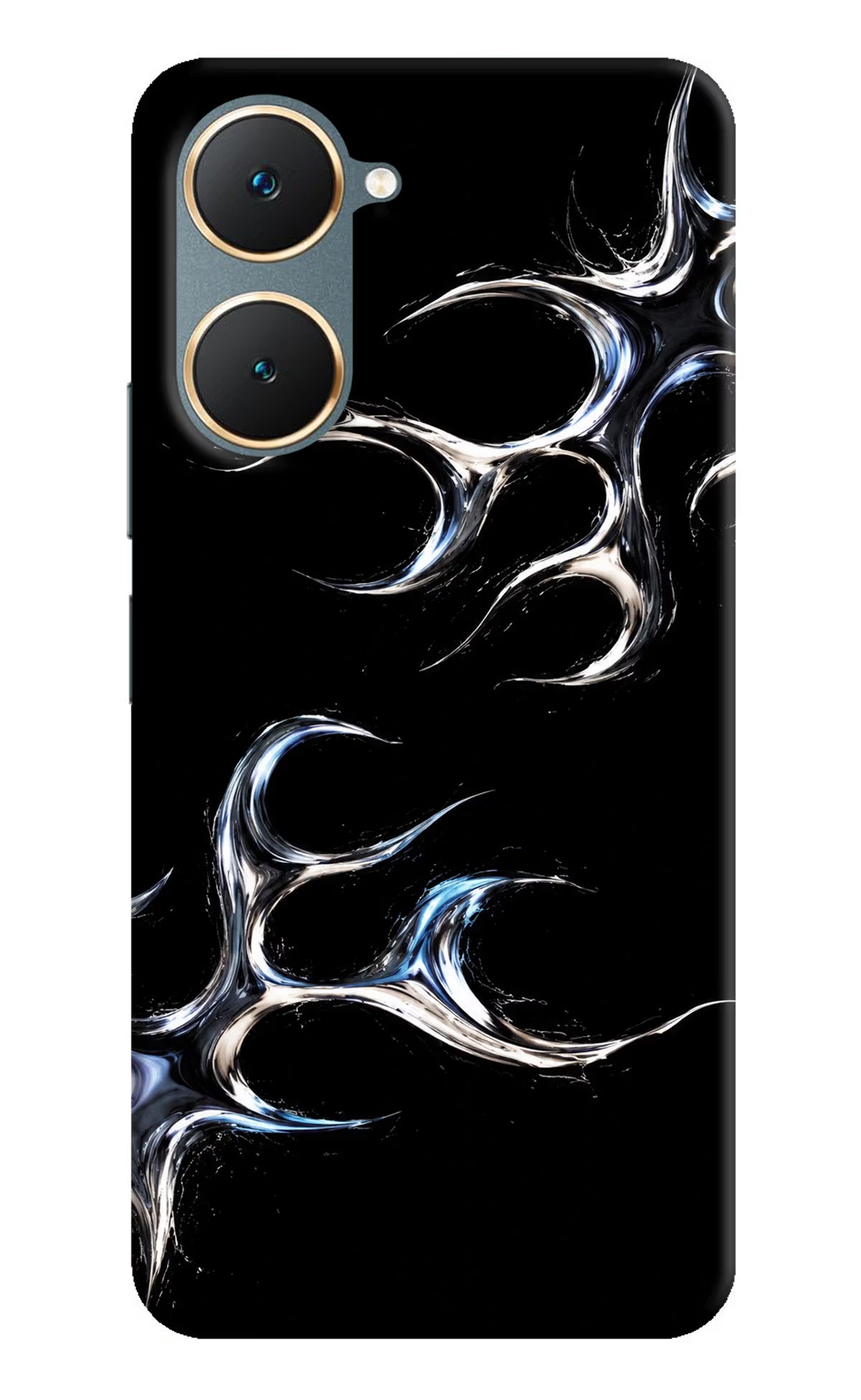 Chrome Tribal Vivo Y18/Y18e Hard Case Back Cover by Casekaro